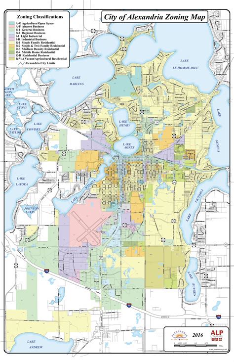 city of alexandria zoning map